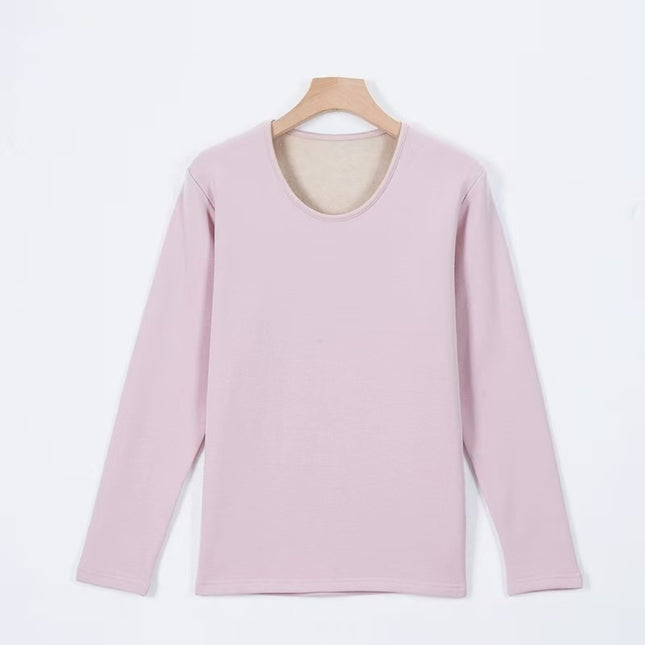Women's thermal underwear thickened silk brushed bottoming shirt women's autumn clothes pants comfortable breathable suit