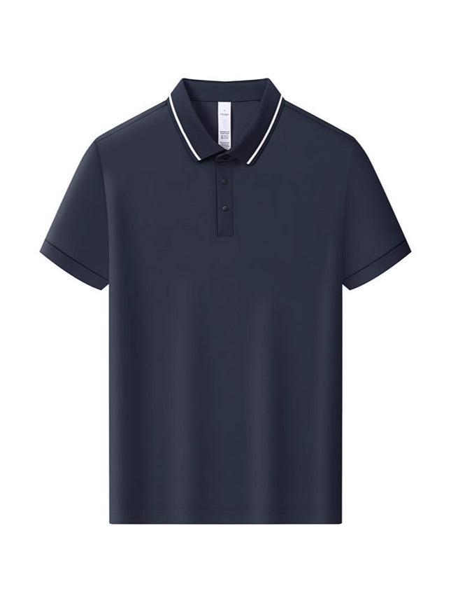 165 grams of ice-sensitive breathable dynamic pearls POLO shirt overalls short sleeve lapel diy group company factory clothing tooling