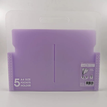 Portable organ bag transparent folder a4 large capacity student examination paper storage bag bill file classification storage bag