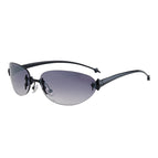 Black frame gradient gray film (light mercury plated)