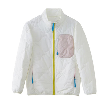 2025 Couple's New Autumn and Winter Outdoor Water-Repellent Lightweight Thickeneded Warm Stand-Up Collar Cotton Jacket 2532