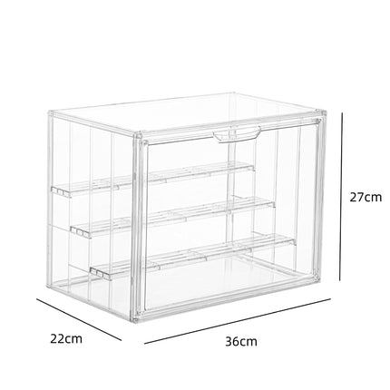 Cross-Border Hot-Selling Blind Box Storage and Display Box for Pop Mart Labubu Toys, Dust-Proof Transparent Figure Display