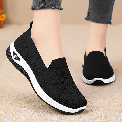 Women's Summer New Casual Shoes, Factory Direct Delivery, Soft-Soled Breathable Fashionable Mom Shoes, Old Beijing Cloth Shoes