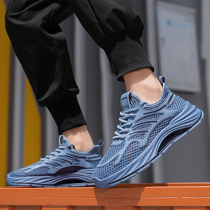 Summer Classic Low-Top Trendy Versatile Mesh Sneakers Outdoor Casual Comfortable Breathable Slip-On Shoes