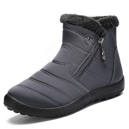 Women's Cotton Shoes New Large Size Women's Boots Cross-Border Cold-Proof Boots High-Top Warm Snow Boots Plus Velvet Thickened Cotton Boots