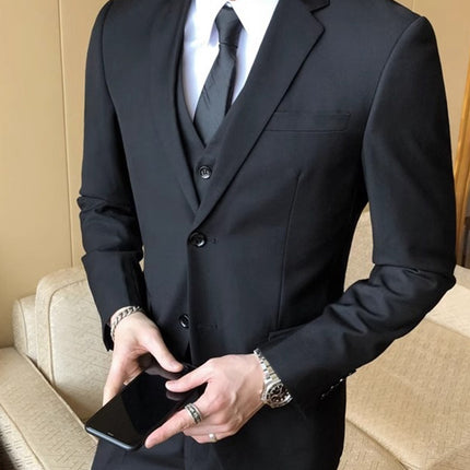 Korean Style Suit suit Men's Light Business Professional Dress Small Suit Men's Wedding Groom Work Jacket