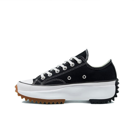 Putian shoes manufacturers muffin thick-soled women's shoes Shorty music increased saw-tooth lovers' shoes 1970s men's high-top canvas shoes
