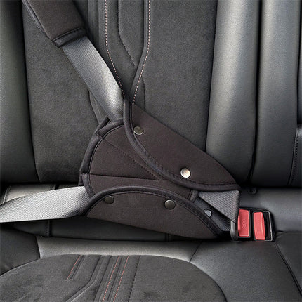 Car Kids Safety Belt Shoulder Protector, Cute Anti-Stranglehold Neck Protector, Baby Car Adjustment Fixed Limiter