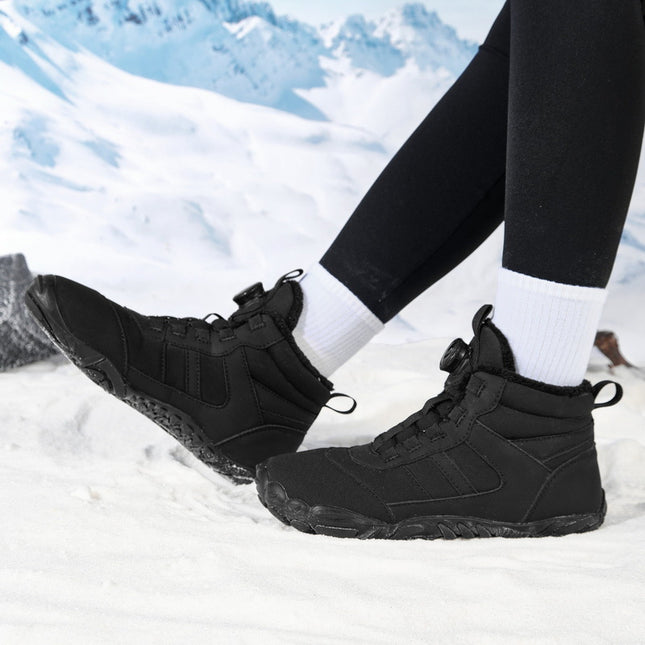 Children's shoes children's snow boots boys and girls short boots thickened fleece-lined winter new baby parent-child boots warm non-slip