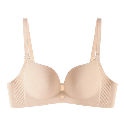 Seamless Underwear for Women with Small Busts, Enhancing and Enlarging the Appearance of the Round Chest, Wireless One-Piece Anti-Sagging Bra, Cross-Border Ready Stock