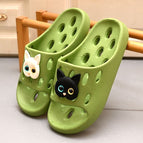 3048 green [black and white cat] / 36-37 (suitable for 35-36 feet)