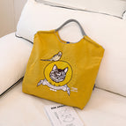 Light bulb cat yellow (excluding shoulder strap) / Medium