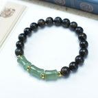 Shen gui bao jade bamboo section 8mm*17 pieces