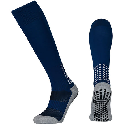 Adult Thickened Towel-Soled Long Tube Soccer Socks for Practical Professional Matches, High Tube Sports Socks, Wear-Resistant and Breathable