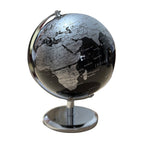 Diameter 14cm black silver