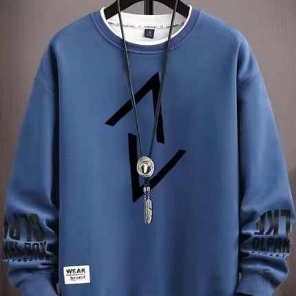 Couple Wear Winter Spring & Fall Sweatshirt Trendy Brand 2024 Internet Celebrity Ins Student Round Neck Sweatshirt Hooded Jacket Loose