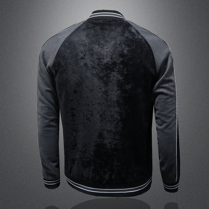 Men's European Autumn New Light Luxury Men's Tops and Jackets Fashion Trendy Casual Versatile Jackets