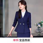 Royal blue suit / S