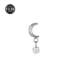 Teeth m0.9 / Moon round pendant (head only)