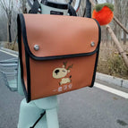 Have a safe journey brown / 28*16*25cm