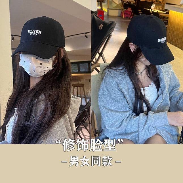 Spring 2025 New Baseball Cap Men's Trendy Embroidery Couple Casual Easiest for Match Letter Autumn Peaked Cap Sun Hat