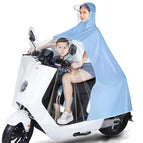 Upgrade parent-child version-with mirror sleeve-light blue / XXXL