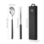 Black and silver two-piece set [black box]