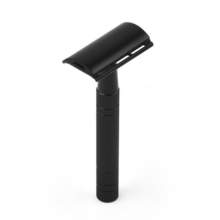 Unisex Manual Razor Retro Beard Razor Platinum Double-Sided Blade Shaving Old-Fashioned Razor