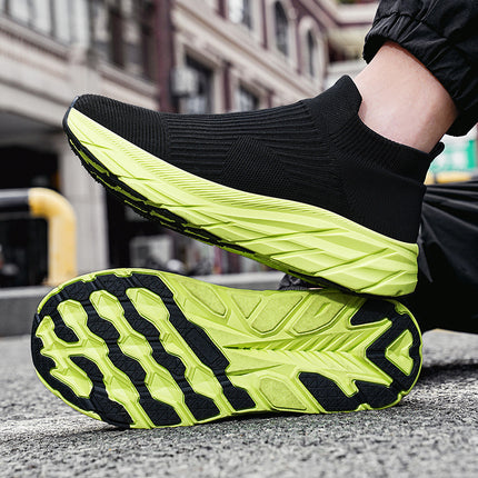 Jinjiang Cross-border New Lightweight Mesh Breathable Casual Shoes Ultra-light Soft Bottom sneaker Slip-on Walking Shoes for Men