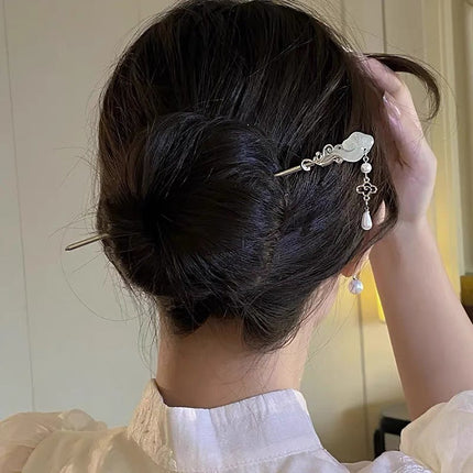 Hair Hairpin Collection Antique Temperament Disc Hair Hairpin Now New Chinese Style High-end Hanfu Accessories Hair Hairpin Headwear Hair Accessories for Women