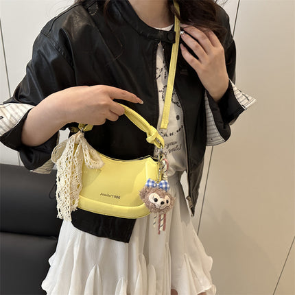 Simple and Stylish Korean-Style Handbag 2025 Summer New Small Square Bag for Women, Casual and Fresh Single Shoulder Crossbody Bag