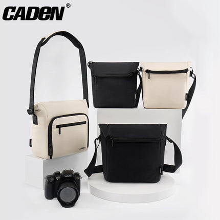 Caden Casual Casual Camera Bag Shoulder Fashion Waterproof Photography Bag Unisex Mirrorless Slr Bag