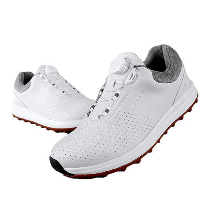 Manufacturer Wholesale Cross-Border New Golf Shoes Men's Waterproof Shoes Non-Slip Spikeless Shoes Summer Breathable Men's Shoes