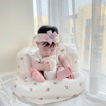 Popular Bb Stool Korean-Style Baby Sitting and Bathing Chair Anti-Fall Chair Learning Chair Foldable Inflatable Baby Sofa