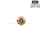 M0.9*5mm(cnc bowl holder) / Champagne