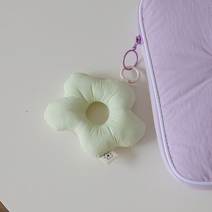 Korean Style Ins Style Original New Hollow Cream Flower Pendant Cute Milk Huhu Creative Bag Hanging Ornaments