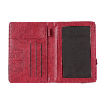 2025 New Storage Vaccine Card Holder Id Pu Passport Multifunctional Protective Cover Overseas Travel Passport Bag Wholesale