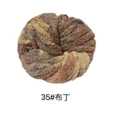 Cat Tail Extra Thick Ice Line Finger Knitting Scarf DIY Blanket Cat Nest Cushion Extra Thick Wool Ball