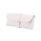 White leather box
