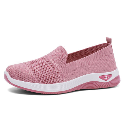 Women's Shoes 2026 New Style Mom Shoes Cross-Border Wholesale Shallow Versatile Shoes Casual Slip-On Women's Shoes