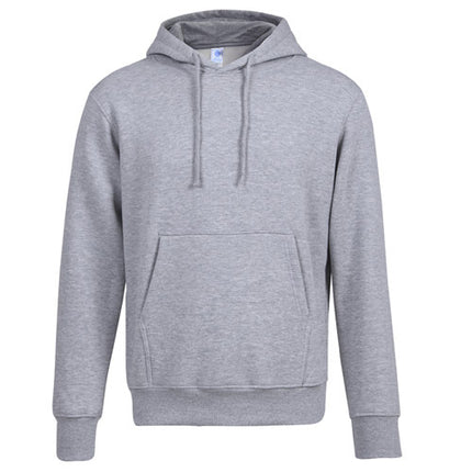 330g Heavy Cvc Fleece-Lined European Size Hooded Pullover Flap Pocket Pants Sweatshirt for Adults and Men with Customizable Printing New Style