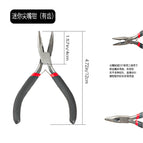 Black needle nose pliers (with teeth)