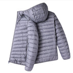 Gray [hooded cotton jacket] / M