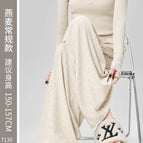 Oatmeal white-[spring and autumn style] soft and comfortable with pockets / S