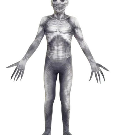 Halloween clothes spoof skeleton jumpsuit cosplay skeleton horror toy game parent party costume
