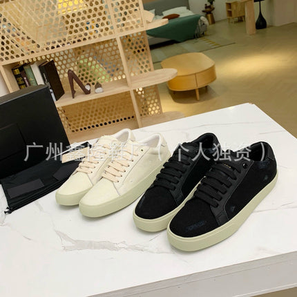 24 New Joker White Shoes Tide Low Top Youth Trend Board Shoes Couple's Canvas Old Casual Fashion