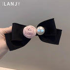Rose Bow-spring clip