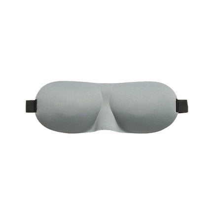 3D Eye Mask Sponge Fabric Light-Blocking Eye Protection Travel Aviation Sleep Unisex Customizable Logo Full Blackout