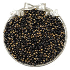 4mm aperture about 1mm 10 g/pack about 170 pieces / black gold