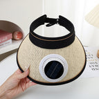 [g standard solar fan model] beige / Adjustable